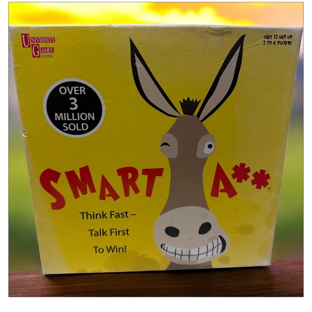 University Games Smart A** Party Game Board​